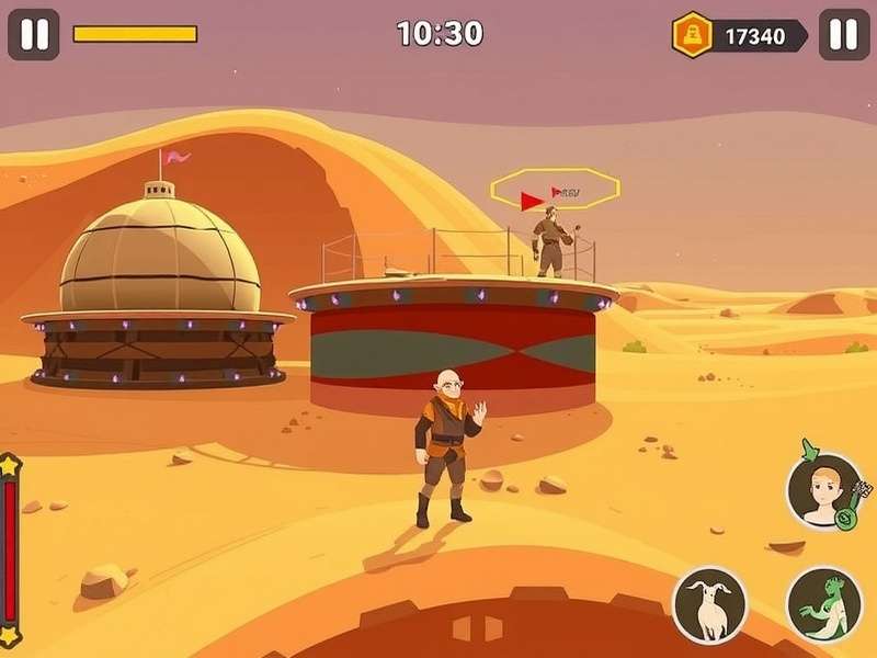 Anise Explorer Desert Dunes Gameplay Screenshot